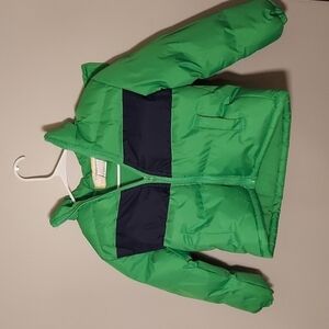Operation Warm Size 5/6 Green and Navy coat